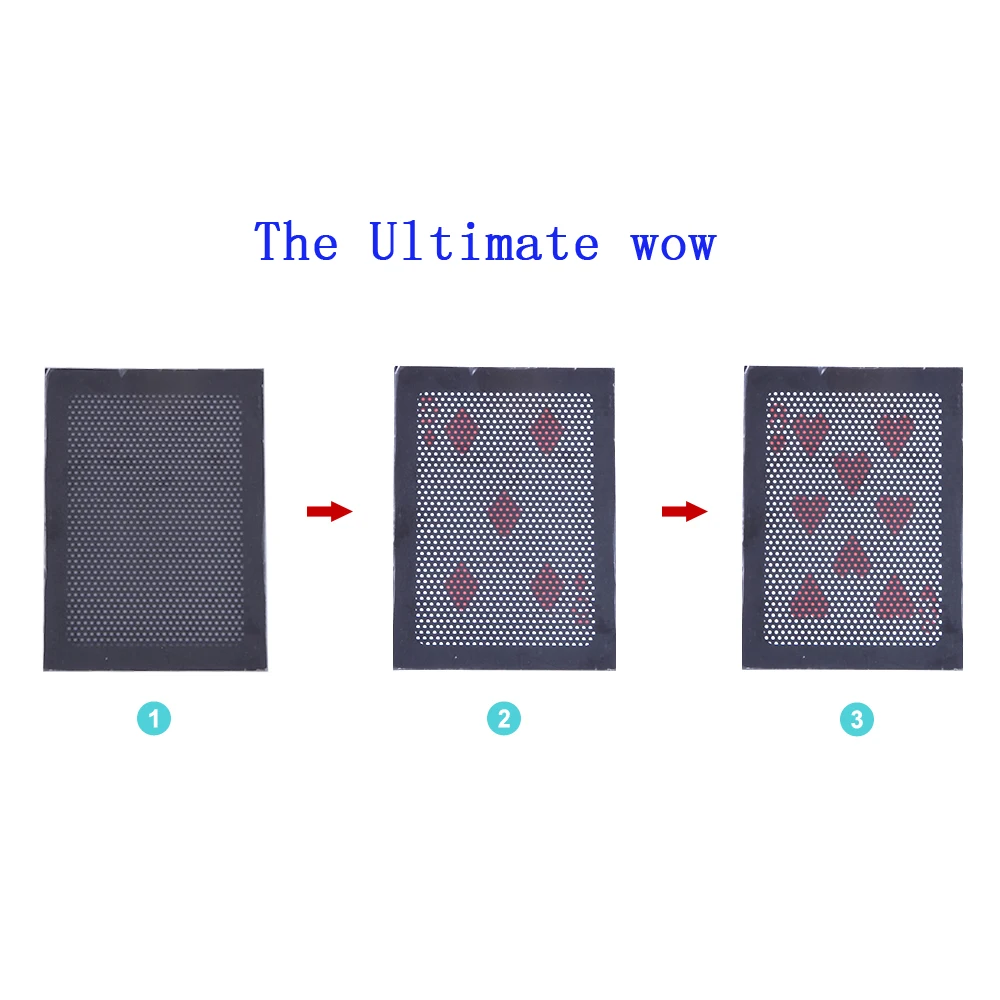 

WOW 3.0 The Ultimate WOW Magic Tricks Special Card Magician Close Up Illusions Gimmick Props Mentalism Change Twice Card Magic