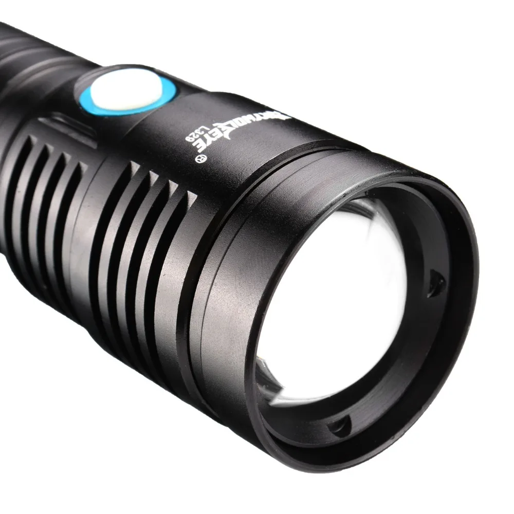 Мощный флэш-светильник 40000 люмен xhp50.2 usb зарядка Zoom xhp50 светодиодный фонарь 26650 Аккумулятор Перезаряжаемый фонарь для охоты