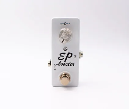 EP BOOSTER -WHITE Высокое качество клон безумный проф. глубокая синяя задержка и маленький зеленый чудо овердрайв для гитары педаль эффектов и усилитель - Цвет: EP BOOSTER -WHITE