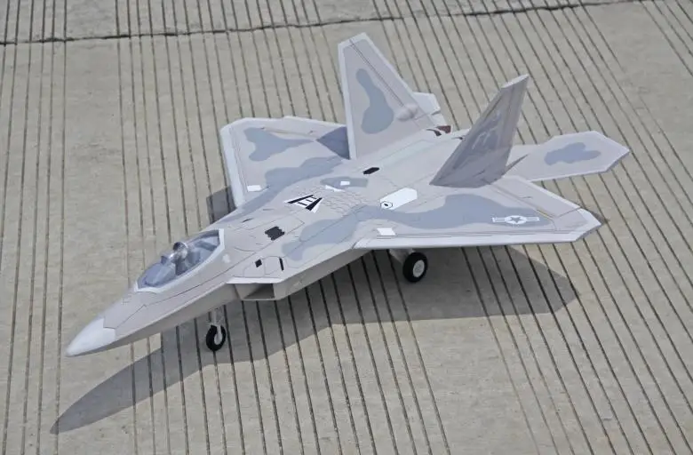 Электрический радиоуправляемый самолет Freewing F22 64 мм RTF готов к полету без