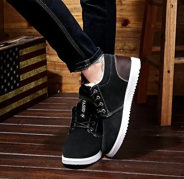 Men Shoes Keep Warm Winter Sneakers Korea Style Casual Fashion Trainers Mens Male Krasovki Baskets Homme |