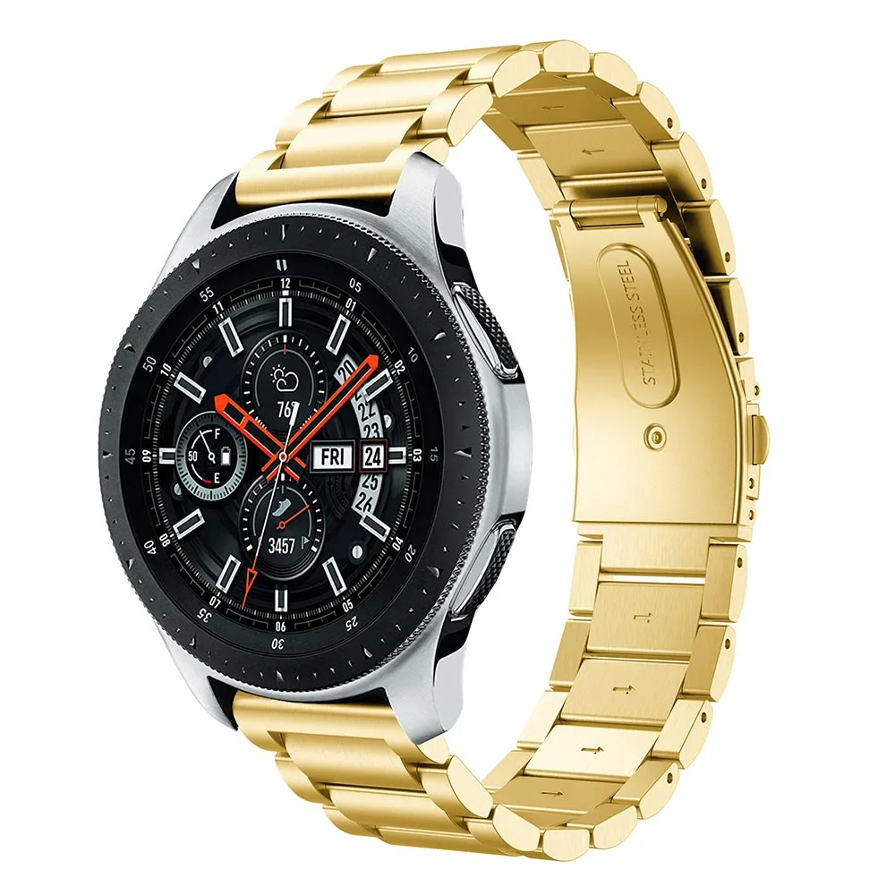 Ремешок из нержавеющей стали для Samsung Galaxy Watch 46 мм/42 мм люксовый сменный
