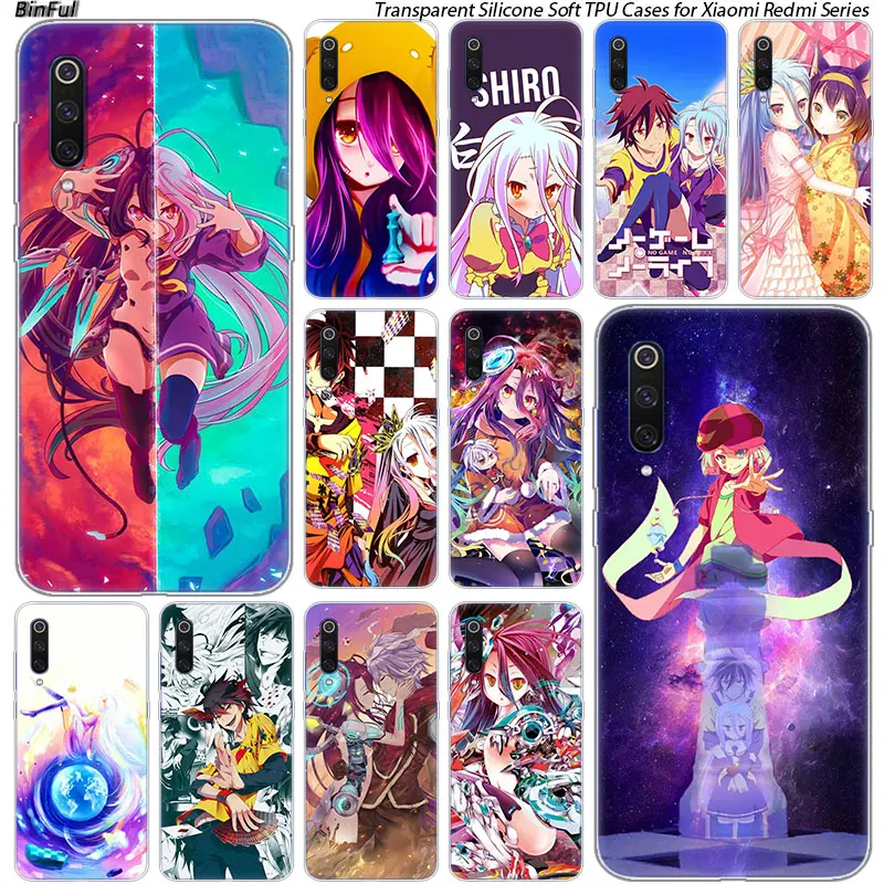 Силиконовый чехол Game NO life для Xiaomi Pocophone F1 9T 9 9SE 8 A2 Lite A1 Mix3 Redmi K20 7A Note 4 4X 5 6 7 Pro