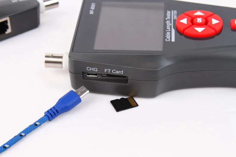 NOYAFA NF-8601 Многофункциональный сетевой кабель тестер ЖК-дисплей длина кабеля метр обрыв тестер RJ45 телефонная линия проверки ЕС
