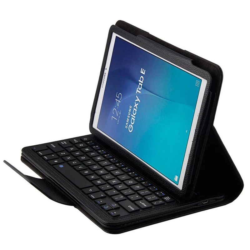 Новый беспроводной чехол с клавиатурой Bluetooth для Samsung Galaxy Tab E 9 6 дюймов T560 T561