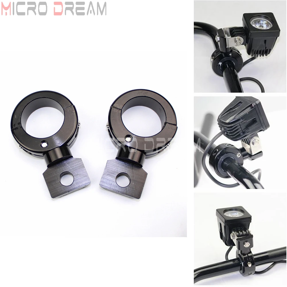 Кронштейн для противотуманных фар мотоцикла 22/25/32 мм 1 1/4 &quot1&quot 7/8 &quot зажимы Honda BMW