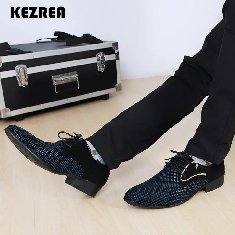 Kezrea/2018 новые стильные мужские модельные туфли-оксфорды свадебные деловые туфли