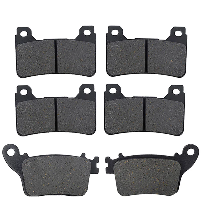 Front Rear Для HONDA CBR600RR CBR600RRA 07-16 CBR600RA CBR1000RA ABS 09-16 CBR1000RR Fireblade 06-16 Запчасти для мотоциклов Передние Задние тормозные колодки - Цвет: Front Rear