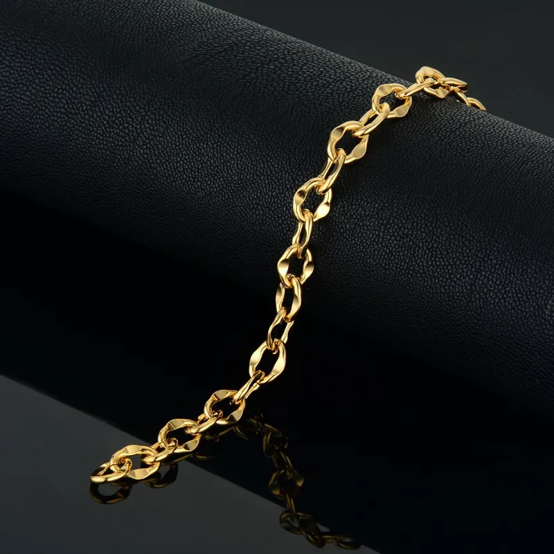 Мужской браслет, золотой цвет, ручной браслет-цепочка,, Braslet, Pulseira Masculina, браслет на цепочке для Мужчин, Ювелирные изделия