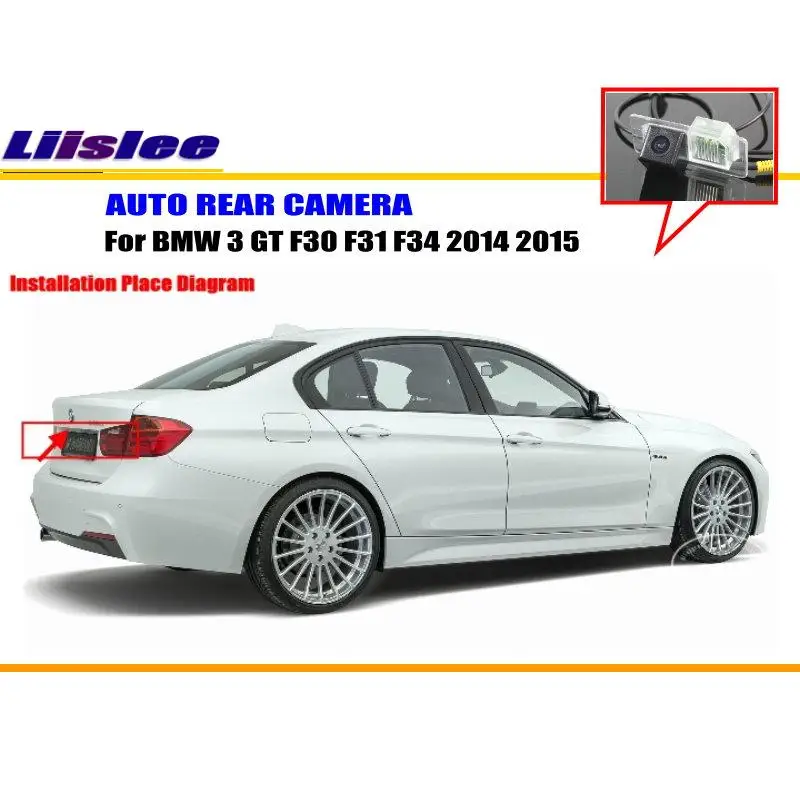 Liislee Автомобильная фотокамера для BMW 3 GT F30 F31 F34 2014 2015/задняя камера/NTST PAL/подсветка