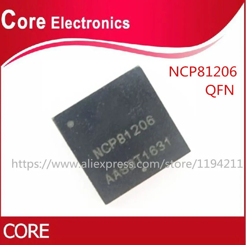 10 шт./лот NCP81206 PCP81206 QFN 52 NEW|Интегральные схемы| |