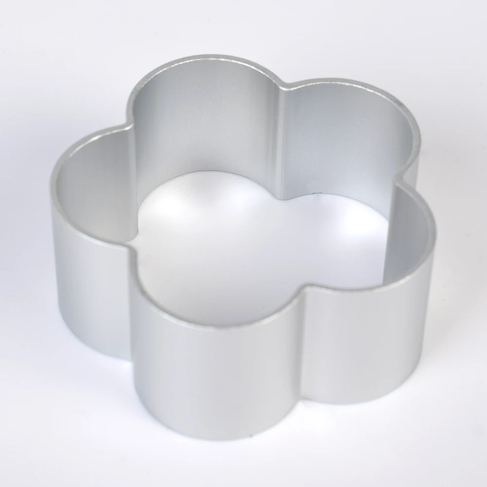 Алюминиевые формы в форме цветка сливы сахара печенье инструмент торт выпечки