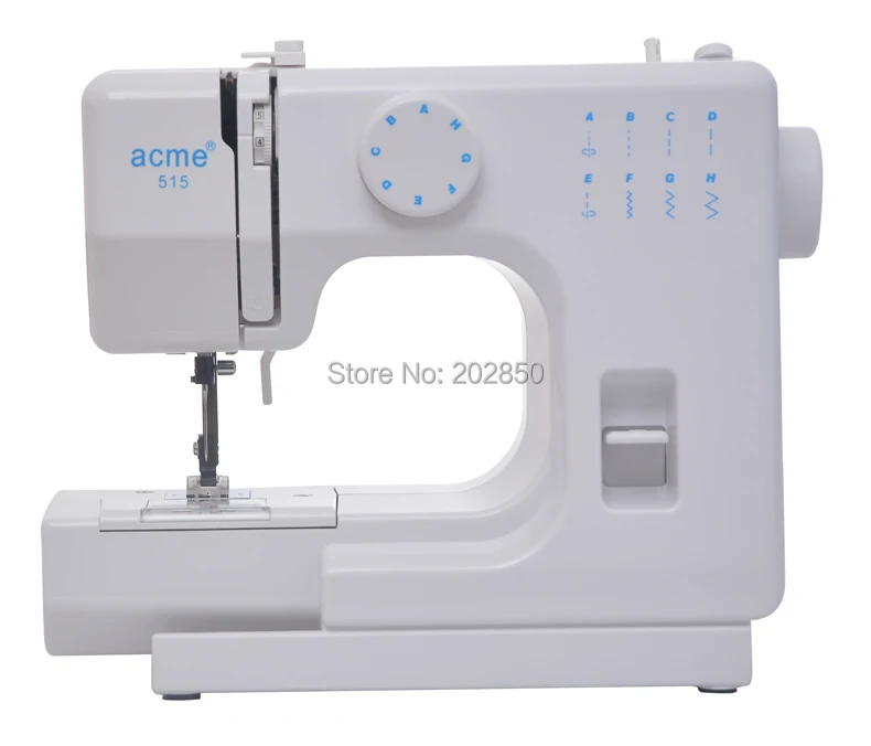 ACME 515 отечественные мини-Вышивание машины 220 В 50/60 Гц 7.2 Вт 8 различных стежков