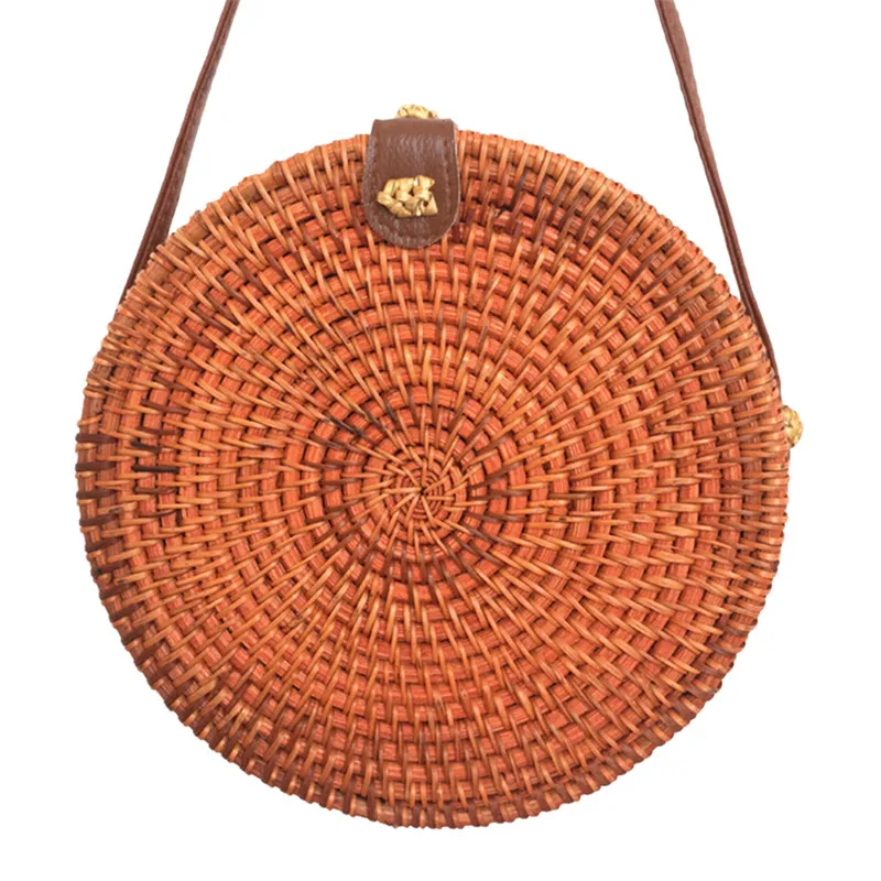Женские Ретро Сумки Crossbody красочные Для женщин соломенная сумка ручной работы