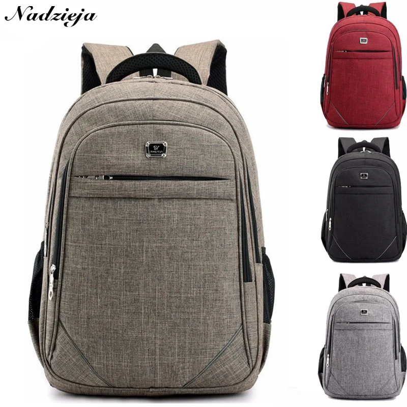 Дорожный рюкзак для ноутбука тонкий и прочный унисекс водонепроницаемая сумка