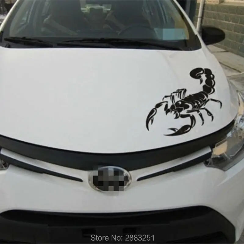 3D Автомобильные наклейки и Переводные картинки в виде скорпиона забавный