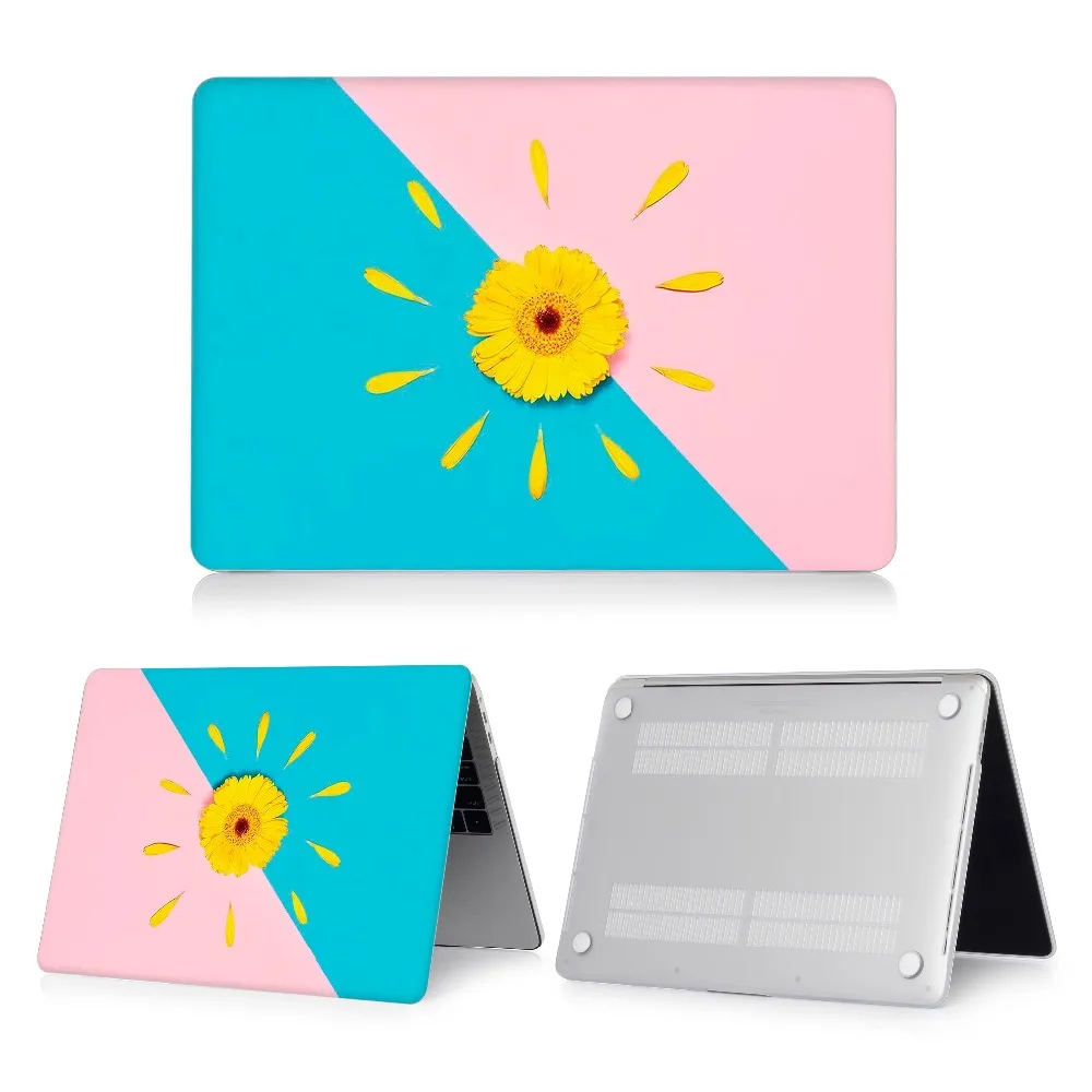 Новинка, чехол для ноутбука с принтом ZAIWJ для MacBook Air retina Pro 11, 12, 13, 15, для Mac book, 13,3 дюймов, с сенсорной панелью, чехол для клавиатуры
