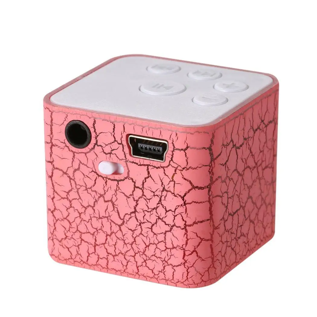Мини Роговая карта MP3 Квадратный Блок 3 5 мм TF форма внешний аудио плеер 4H USB 2
