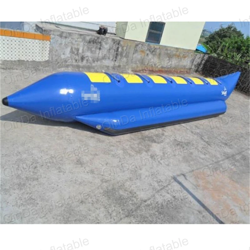 4 места надувная лодка для серфинга одна трубка водная игра рыбалки банан