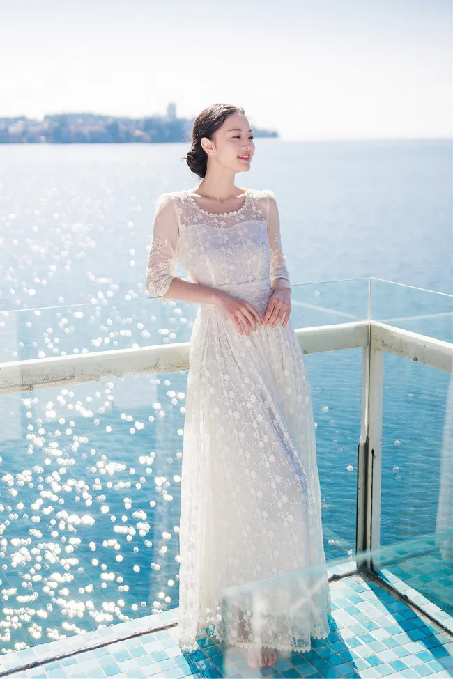 Женское длинное платье Whrite в богемном стиле для свадьбы отдыха путешествий