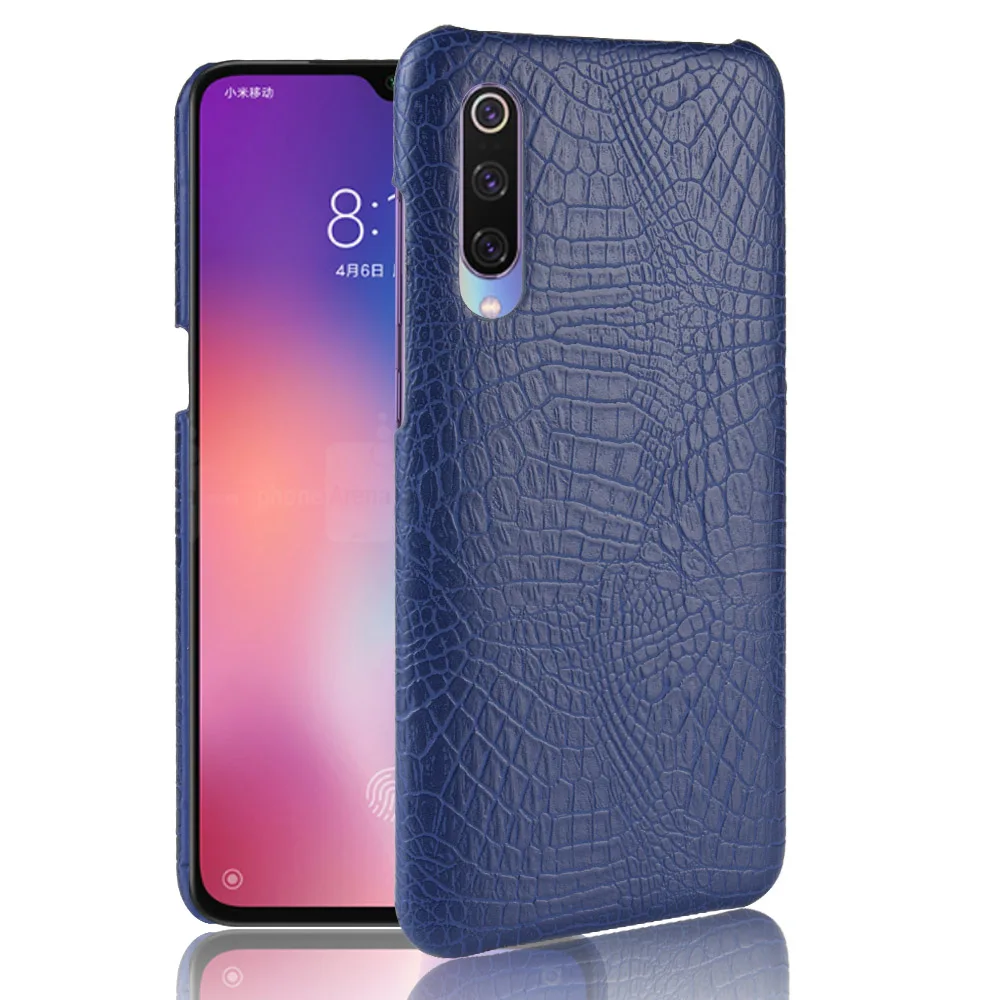 Чехол для Xiaomi mi 9 роскошный чехол из искусственной кожи с узором крокодиловой mi9 SE