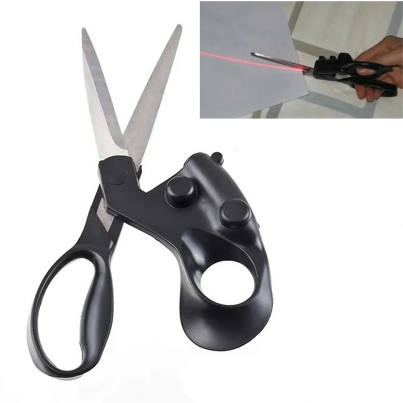 

Upgrade laser sewing scissors not cut crooked light sewing laser guided scissors for needlework sewing supplies