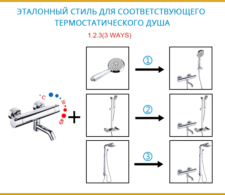 GAPPO смеситель для душа s смеситель для ванны с термостатом водопад Термостатический смеситель для душа настенный смеситель для ванны tapware griferia