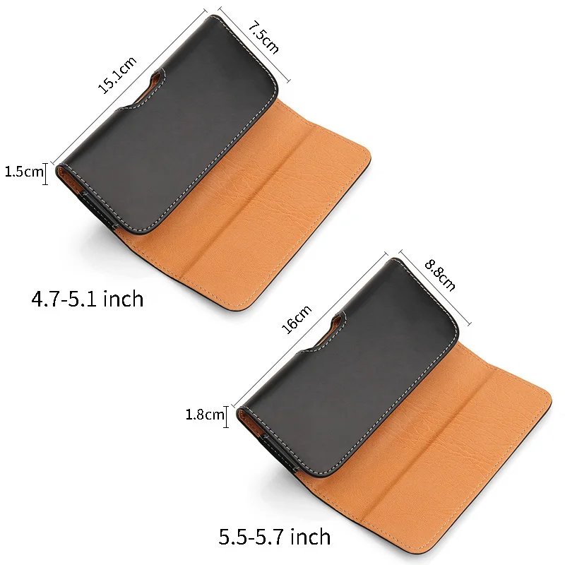 Роскошный чехол для Xiaomi Redmi Note 7 5 4X iPhone X Xs Max Xr SE 2020 8 6 6s Plus с зажимом ремня Кожаная