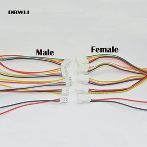 10 шт. XH2.54 23456 Pin шаг 2,54 мм проводной разъем XH штекер и гнездо кабель для зарядки аккумулятора 200 мм длина 26AWG