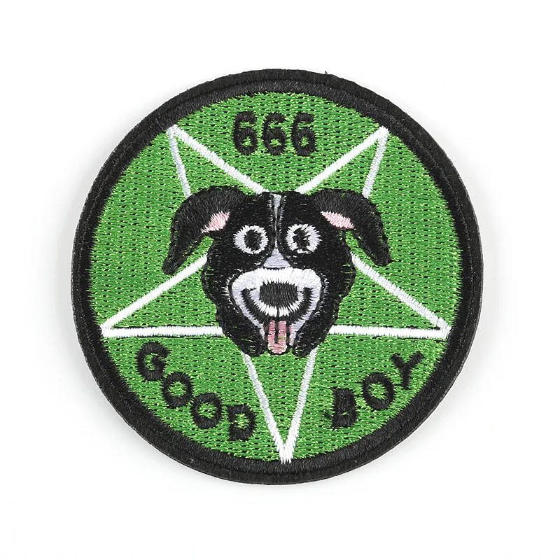 Нашивки с вышивкой флаг термоклейкие нашивки для одежды Стич футболка Джинсовый