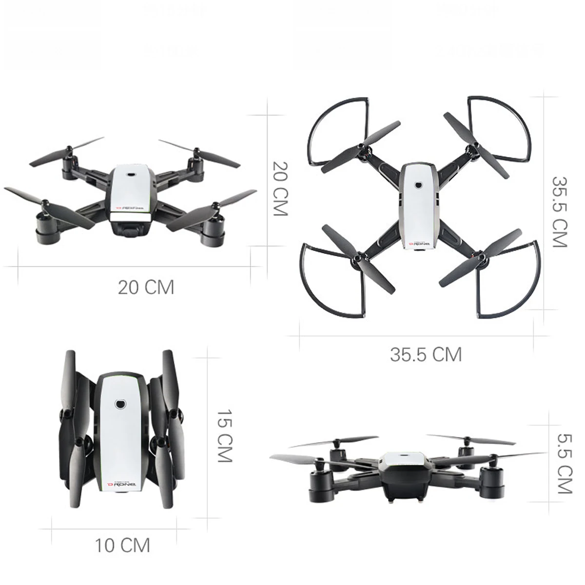 X28G двойной gps Беспроводной RC камера для квадрокоптера, дрона 2,4 ГГц 4CH 720P 5MP Очки виртуальной реальности VR камеры для Дронов gps