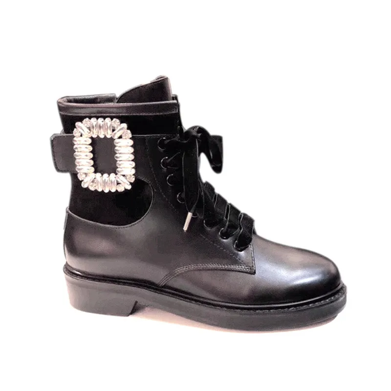Мотоботы со стразами; обувь для подиума; Женская Удобная обувь; Bota Feminina; обувь со стразами; Bottines Femmes; Брендовая женская обувь; sapato feminino - Цвет: as pic