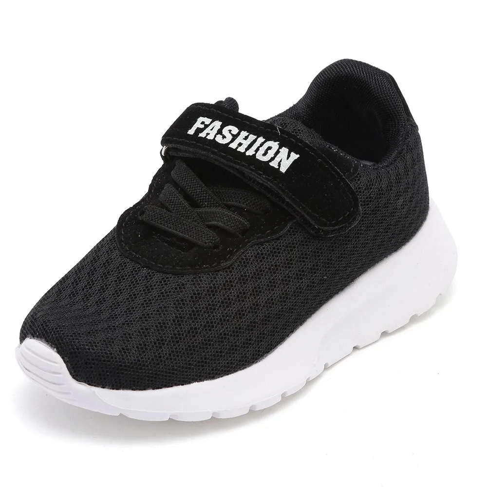 Kid Baby Boys Girls Letter Sport Running Breathable Mesh Sneaker Casual Shoes | Детская одежда и обувь