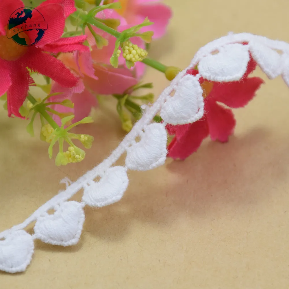 1 см маленькие белые вышитые гипюровые ленты для шитья кружевная отделка или