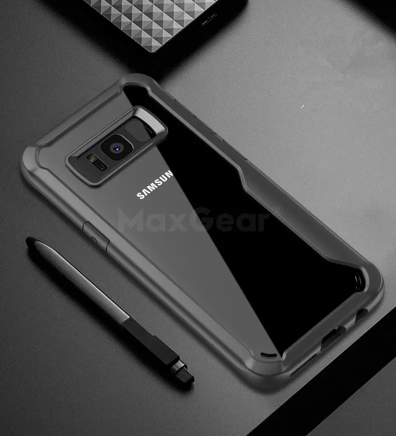 GY Для samsung Galaxy S7 край S8 S9 плюс J4 J6 J8 A5 A7 A750 A6 A8 Note 8 9 чехол мягкий силиконовый акриловый прозрачный противоударный чехол s - Цвет: GY