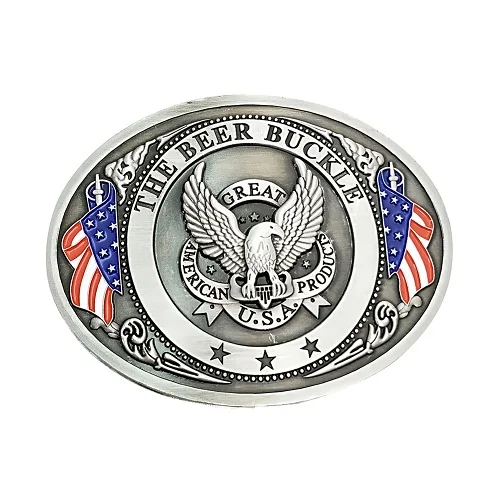 Eagle Ancient Tin Наружная поясная сумка для пива, портативный металлический ремень для пива, смешная бутылка, Пряжка для кемпинга, пикника, винного держателя - Цвет: Eagle Ancient Tin