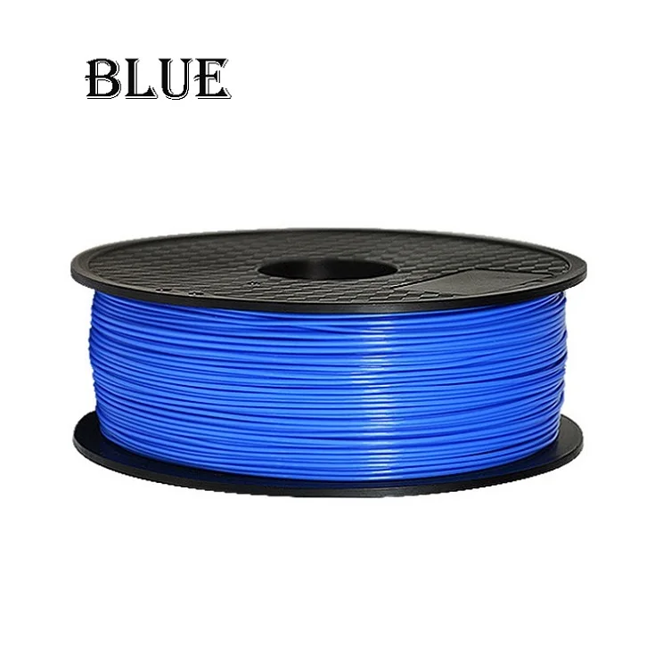 ABS Blue Нить для 3D-принтера PLA ABS 1,75 мм 1 кг белый черный красный синий розовый зеленый фиолетовый желтый натуральный прозрачный - Цвет: ABS Blue