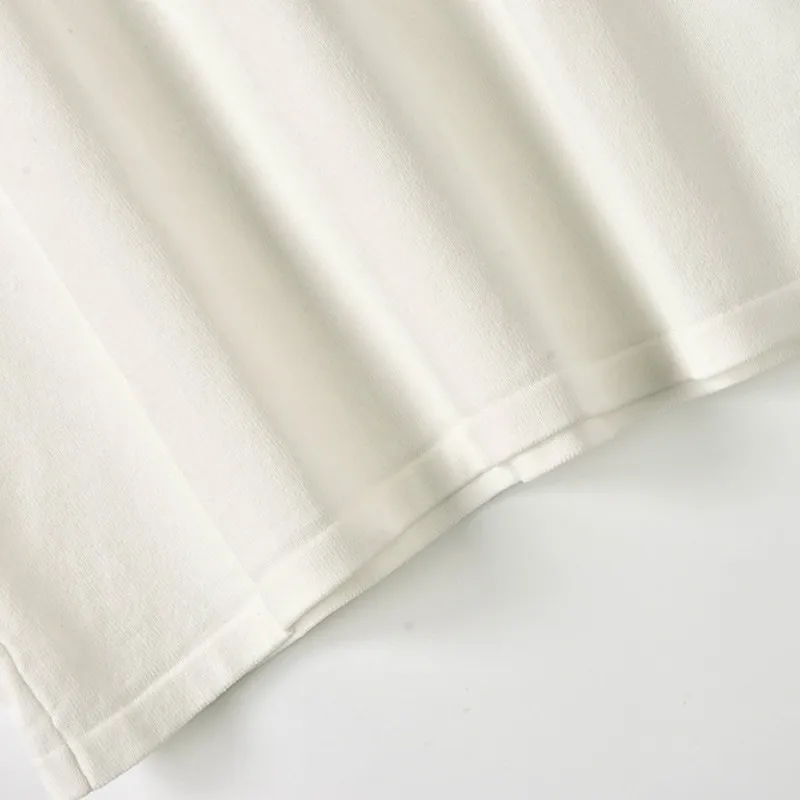 Летнее корейское офисное женское трикотажное платье свитер Женские