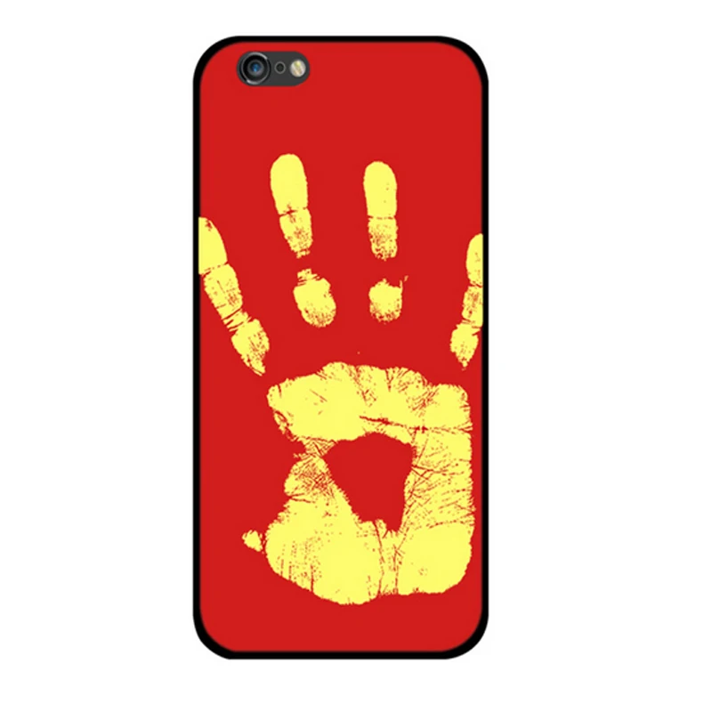 Heat Sensitive Case for iphone 8 7 6 6s Plus Hot Cold Changed Color Cover 5 5s Thermal Sensor Discoloration |