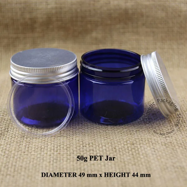 30 шт./лот Акция 50 г баночка с кремом для лица пустой пластик мл флакон теней век