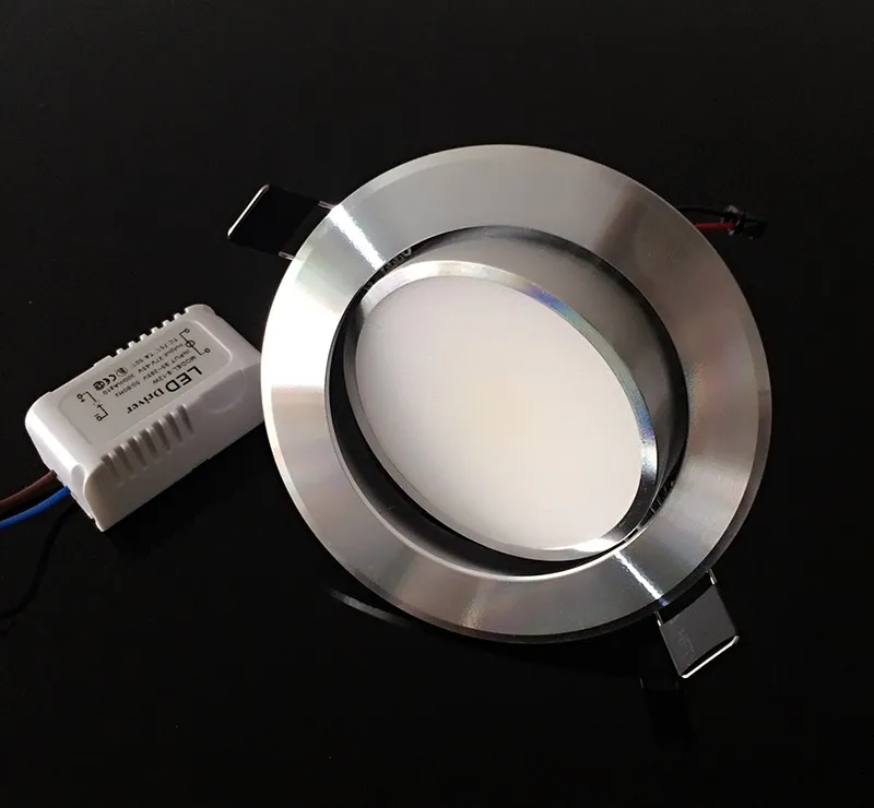 COB Led светильник 10 Вт 12 с регулируемой яркостью потолочный встраиваемый