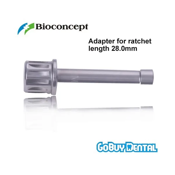 Straumann Compatible Dental Implant Instruments Adapter for ratchet long L28.0mm 055030 | Красота и здоровье