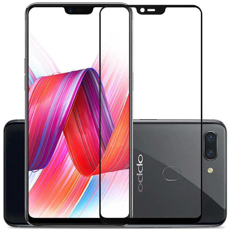Защитное стекло на весь экран для oppo F5 F7 reno 10x zoom f9 f11 pro f1s стеклянная пленка f 5 7