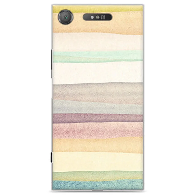 For Sony Xperia XZ1 Case Hard PC Slim back Cover G8342 case Shockproof hard plastic bumper cases XZ 1 coque | Мобильные телефоны и