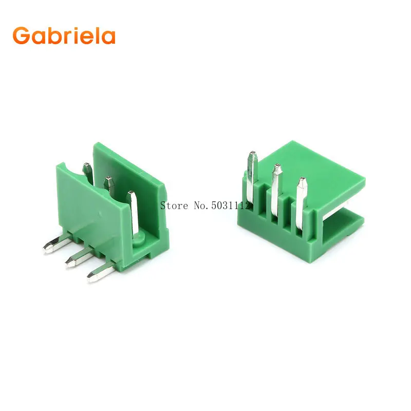 10pcs/lot HT3.96 3.96mm Pitch Connector 2P/3P/4P/5P/6P/8P Curved Needle Socket Terminal Block 300V 10A | Обустройство дома