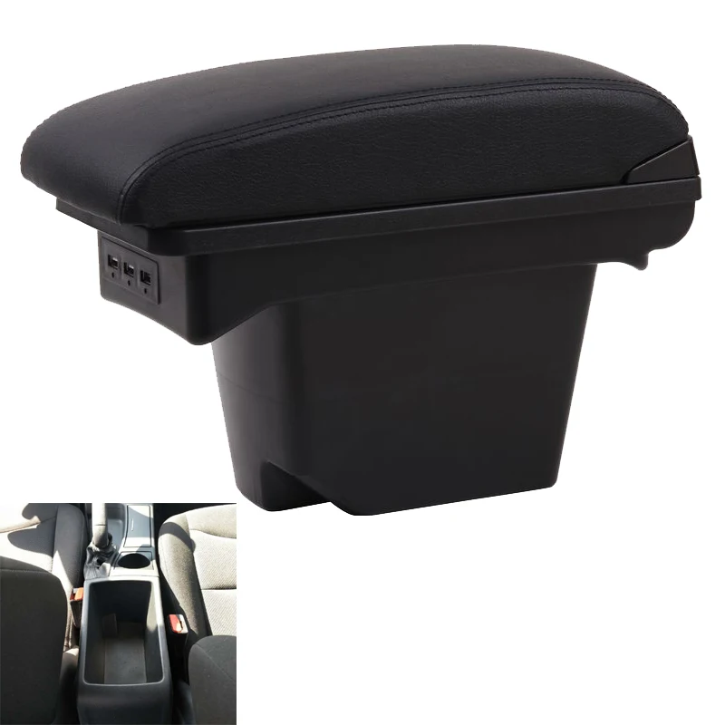 for2013 Citroen C4 Central armrest box One-piece Free assembly Double layer rechargeable With 13 c4 usb | Автомобили и мотоциклы