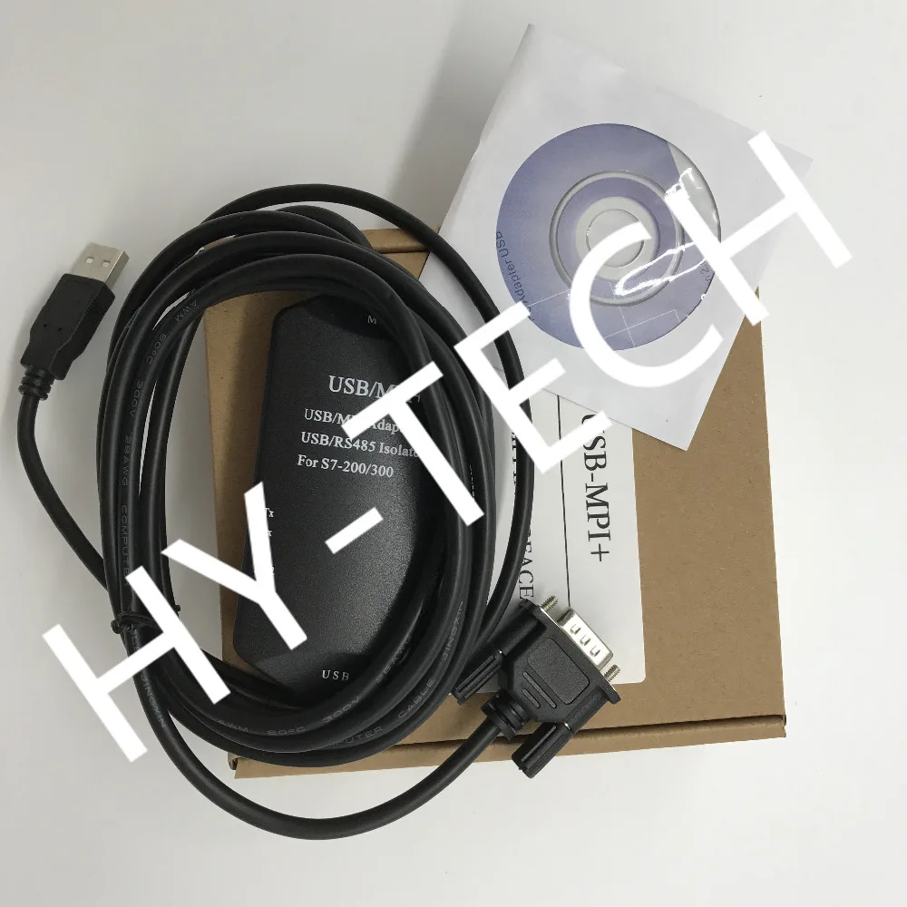 USB-MPI programming/300/400 PLC Кабель для программирования USB-MPI+ для подключения ноутбука компьютер заменить 6ES7972-0CB20-0XA0