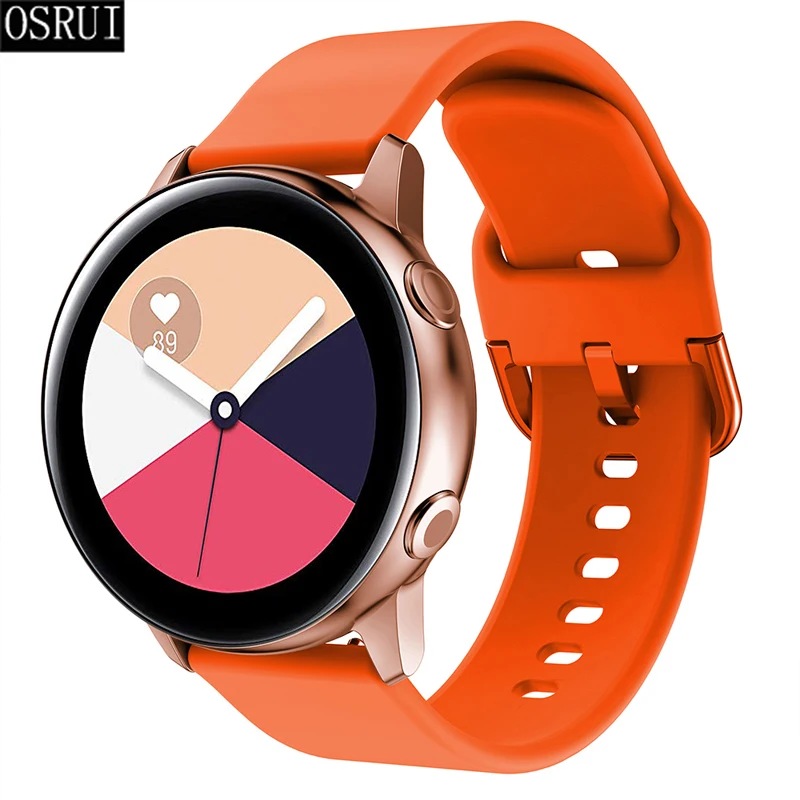 Amazfit bip ремешок для samsung galaxy watch Active gear sport 42 мм 20 часов S2 correa браслет на