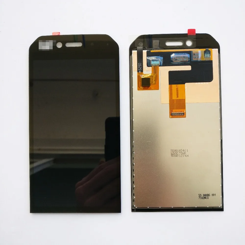 100% тестирование оригинальные 5 0 дюймов новый черный для Caterpillar CAT S41 Dual SIM полный