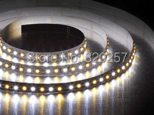 5 м Катушка DC12V 600 SMD3528 светодиодный CCT Цвет Температура Регулируемая и